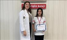 RESİM YARIŞMASINDA İLÇE İKİNCİLİĞİ